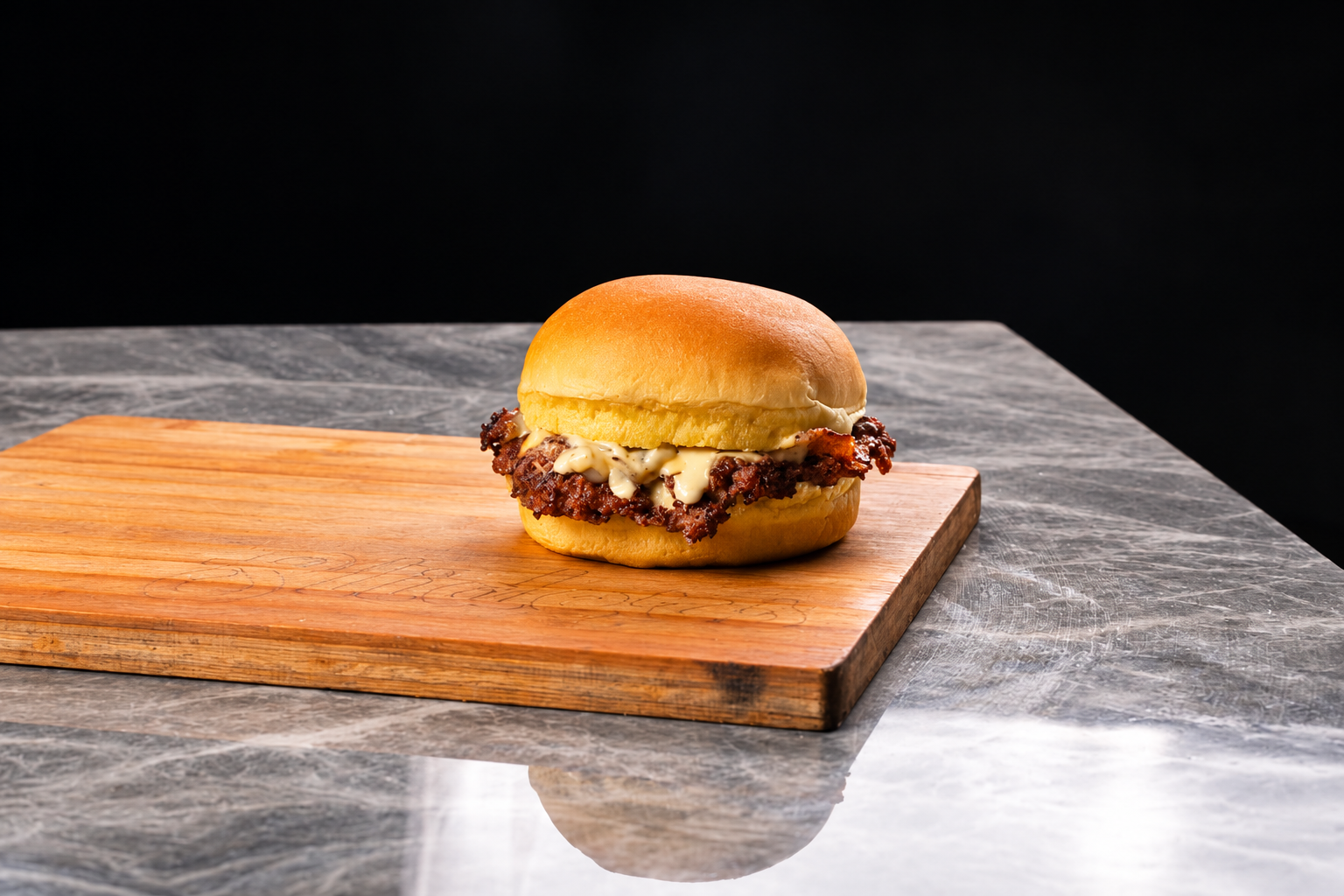 Sliders Single Stack burger