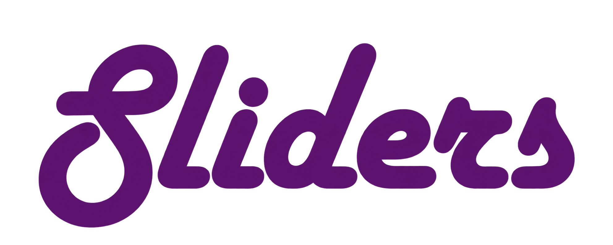Sliders original written logo